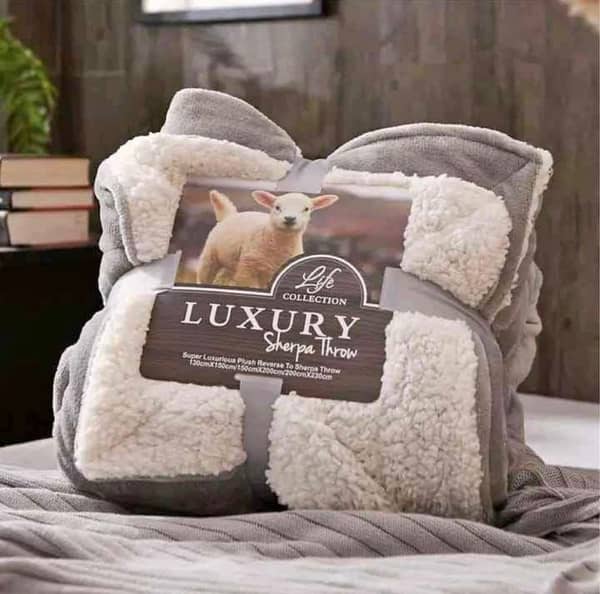 Frazada Corderito 1 plaza